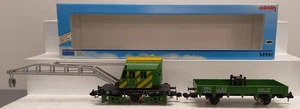 Marklin 54991 1 Gauge Metal Crane Car Set w/Digital Control (Metal Wheels) EX - Picture 1 of 5