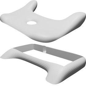 Ergonomic Handle for Nintendo NES Classic Mini Controller Printed