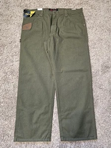 Neu Neu mit Etikett Wrangler Riggs Workwear Carpenter entspannte Ripstop-Hose für Herren Größe 40 x 30 - Bild 1 von 9