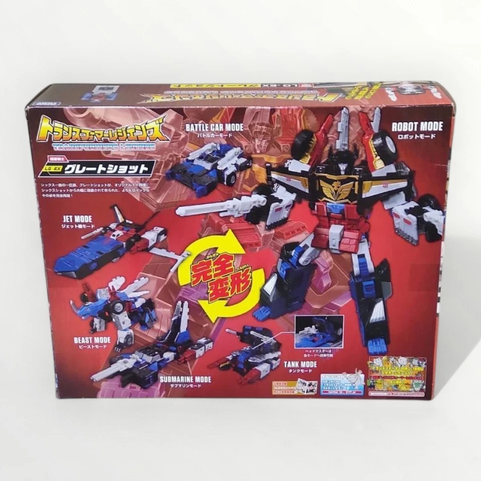 Takara Transformers LG-EX Greatshot Titans Return Headmaster Japan NEW unopened - Image 1 of 4