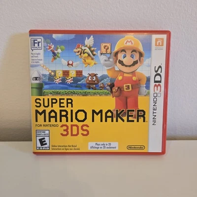 Super Mario Maker (Nintendo 3DS) w/Case and Insert Tested no manual - Image 1 of 4