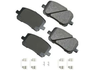 Juego de pastillas de freno delanteras para Pontiac Vibe 2003-2008 Akebono 71289CCCM 2004 2005 2006 Foto 1 de 2