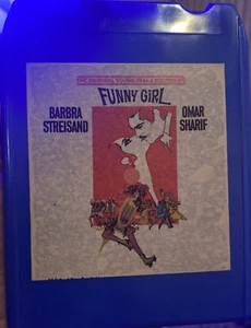 FUNNY GIRL, Barbra Streisand ORIGINAL SOUND TRACK, 8 TRACK TAPE, Blue, 18120034 - Picture 1 of 2