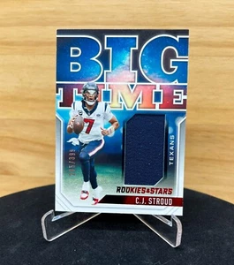 2023 ROOKIES & STARS CJ STROUD Big Time patch /399 Houston TEXANS - Picture 1 of 2