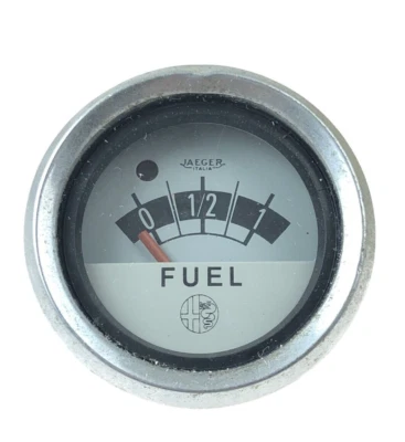 Alfa Romeo Vintage Fuel Gas Gasoline Gauge Jaeger Italy Italia Foto 1 de 4