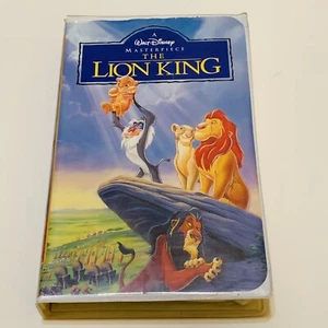 The Lion King Vhs Masterpiece Collection Disney Movie - Foto 1 di 3