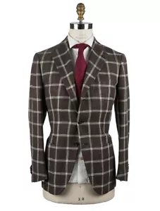NEW CESARE ATTOLINI BLAZER COTTON LINEN WOOL SIZE 38 US 48 EU ABW160 - Picture 1 of 8