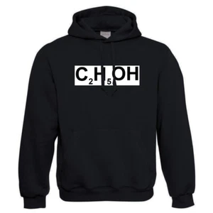 EAKS® Hoodie "ETHANOL SUMMENFORMEL" Fun Hoody Kapuzenpullover Alkohol Saufen - Bild 1 von 6