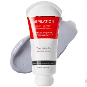 Painless Hair Removal Cream - Soothing Depilatory for Unwanted Body and Facial - Picture 1 of 7