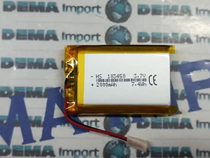 Batterie ricaricabili a litio di polimery 3.7 v 2000mAh 103450 basso drenaggio - Foto 1 di 3