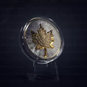 1 Oz Silber - Maple Leaf - Super Incuse - 2024 Kanada. 1 Unze 9999 Silbermünze. - Bild 1 von 3