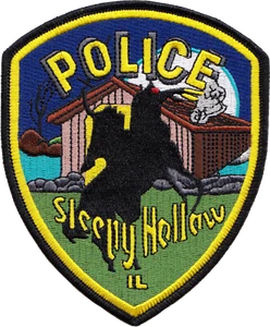SLEEPY HOLLOW POLICE DEPARTMENT SHOULDER PATCH: Police Officer - Picture 1 of 1