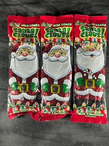 3 Pack of Palmer’s Solid Milk Chocolate Christmas Bar 4oz Candy Santa Claus Kids - Picture 1 of 4
