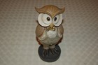 Gufo in resina, h = 19 cm, usato