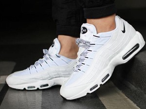 nike 95 white black