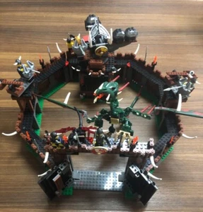 LEGO Vikings Viking Fortress Against The Fafnir Dragon 7019 Used w/Manual No Box - Picture 1 of 6