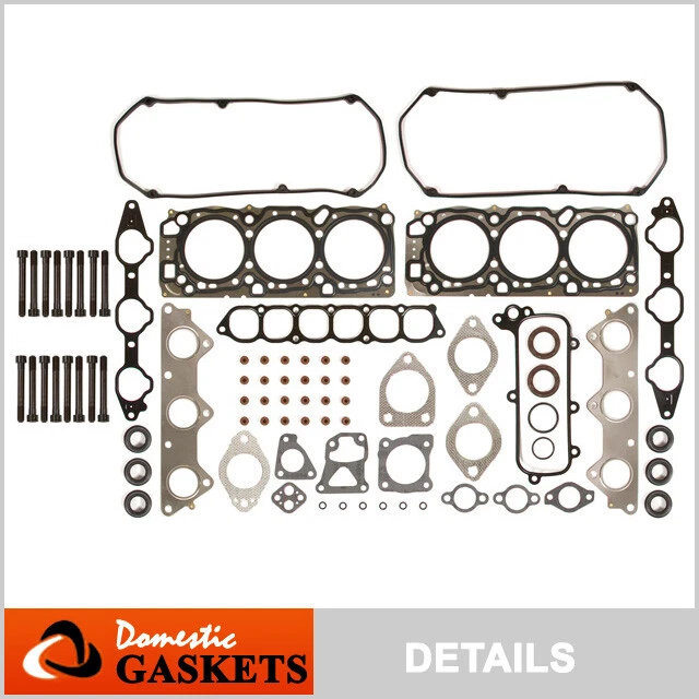Compatível com 99-05 Mitsubishi Eclipse Galant Dodge Stratus 3.0L conjunto de parafusos de junta de cabeça - Imagem 1 de 4