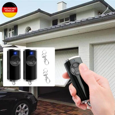 Funk Garagentor Handsender Für Hörmann Fernbedienung Empfänger HSE-4-868-BS DHL - Bild 1 von 4