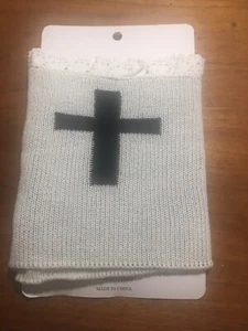 HE white/black boot cuffs 2 pair @ $6 NWT - Picture 1 of 3