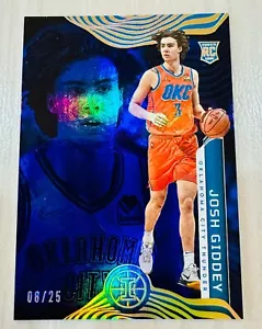 Josh Giddey 2021-22 Panini Illusions Rookie Card Blue Parallel /25 - Picture 1 of 1