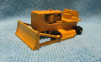 Bulldozer Caterpillar Matchbox Ruedas Regulares Nº 18 11-8 Foto 1 de 4