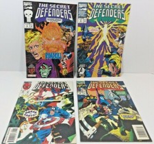 Marvel Comics The Secret Defenders 2 4 8 10 Lot Of 4 Fast Free Shipping!