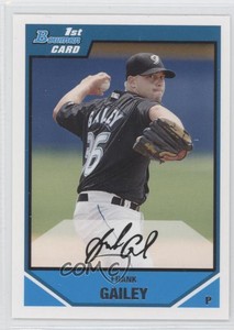 2007 Bowman Draft Prospects Frank Gailey #BDPP39