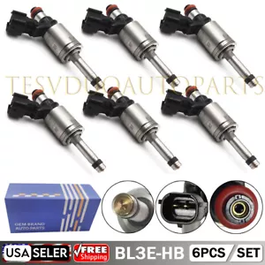 6Pcs Fuel Injectors BL3E-HB For Ford F-150 Transit-150 250 350 Turbo V6 Lincoln - Picture 1 of 16