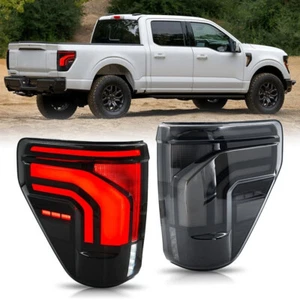 LED Tail Lights For 2024 2025 Ford F150 Brake Rear Lamps Dynamic with Blind Spot - Bild 1 von 16