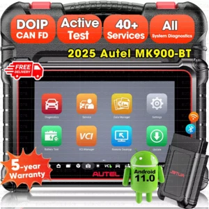 Autel MaxiCOM MK900 BT 40+Services Diagnostic Scanner Active Test Up MX900/MK900 - Bild 1 von 15