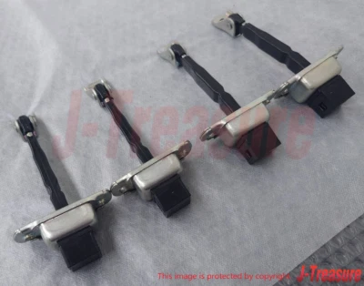 MITSUBISHI LANCER EVO7 8 9 CT9A 02-07 Genuine Front & Rear Door Check R & L Set - Image 1 of 4