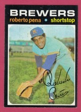 1971 Topps Baseball  #334  Roberto Pena - Milwaukee Brewers