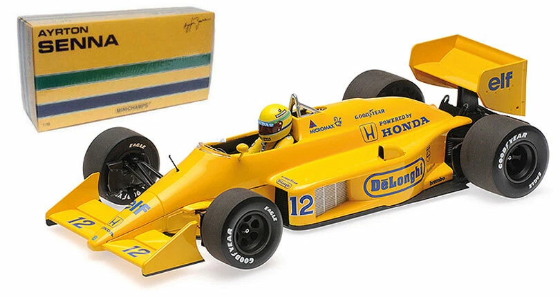 ミニカー MINICHAMPS LOTUS AYRTON SENNA 1986 18/1 MINICHAMPS 1/43 - LOTUS 98T Dirty Version - German GP 1986 (A