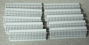 10 Assorted Lionel FASTRACK STRAIGHT or CURVE Track Pieces Brand New - Picture 1 of 2