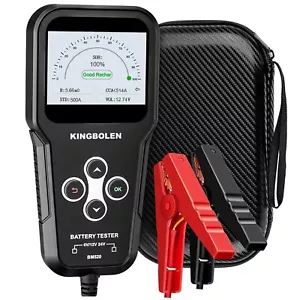 KINGBOLEN 12V/24V Auto Batterietester KFZ OBD2 Diagnosegerät Testgerät Prüfer - Bild 1 von 23