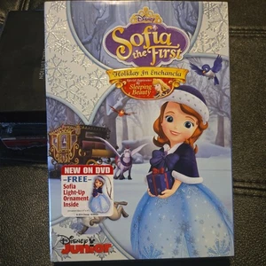 Sofia The First: Holiday In Enchancia (DVD, 2014, Widescreen) NEW w/Ornament - Picture 1 of 5