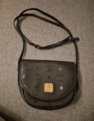 Bolso bandolera pequeño MCM Crossbody Bag negro - Imagen 1 de 4