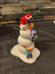 Dept 56 Main Street Snowman ( Missing Parts) - Picture 1 of 7