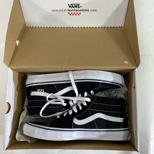 Vans Skate Grrosso Mid Black/White size 12 - Picture 1 of 16