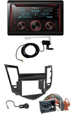 Pioneer 2DIN MP3 DAB USB CD Bluetooth Autoradio für Chevrolet Cruze ab 2009 - Bild 1 von 4