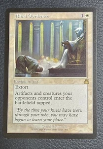 Blind Obedience RETRO FRAME, Ravnica Remastered, MTG NM/M Magic Card - Picture 1 of 2
