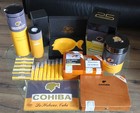 COHIBA Sammlung mit Aschenbecher Humidor Zigarrenkisten Zedernholzkisten etc.