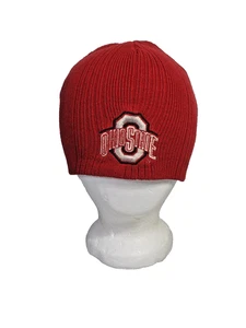 Ohio State Starter Strick Beanie Mütze Herren rot Stretch Einheitsgröße - Bild 1 von 8