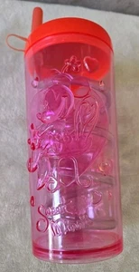Einzigartige Walt Disney Parks Minnie Mouse Kinder Tasse mit Deckel wirbelnder Strohhalm Anaheim 0,5 l - Bild 1 von 11