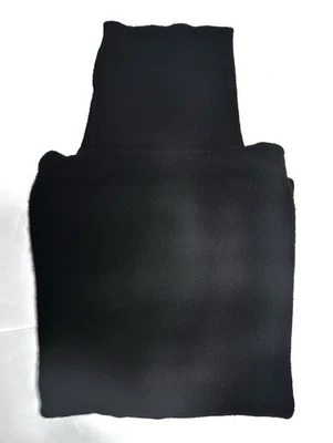 Suéter PAUL STUART 100 % CACHEMIR ESCOCÉS Para Hombres Negro Doble Capa Cuello Alto.44/L Foto 1 de 4