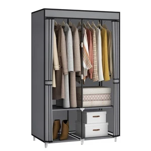Portable Closet Wardrobe for Small Room, 35-Inch Clothing Organizer Storage R... - Picture 1 of 9