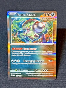 Brute Bonnet 123/182 Holo - SV04: Paradox Rift Pokémon TCG - NM - Imagen 1 de 2