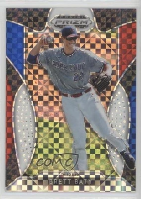 2019 Panini Prizm Draft Picks Red White & Blue Prizm /99 Brett Baty #16 - Image 1 of 2