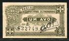 Macau 1942, 1 Avo, 822749, P13, UNC with stain