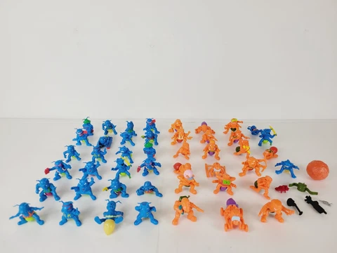 ARMY ANTS LOT OF +45 FIGUREs ACCESSORIES VINTAGE HASBRO 1987 🔥RARE SPACE PIRATE Cover